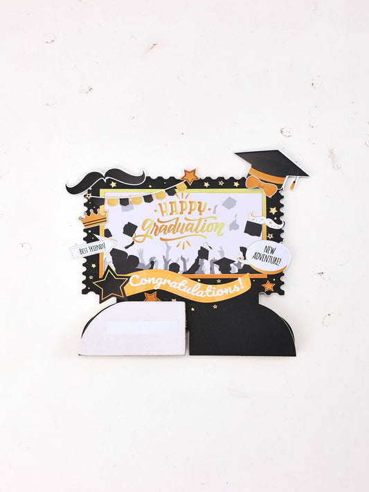 Graduation custom three-dimensional honeycomb ornaments