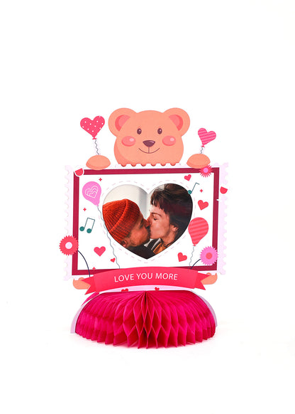 Valentine's Day custom three-dimensional honeycomb ornaments