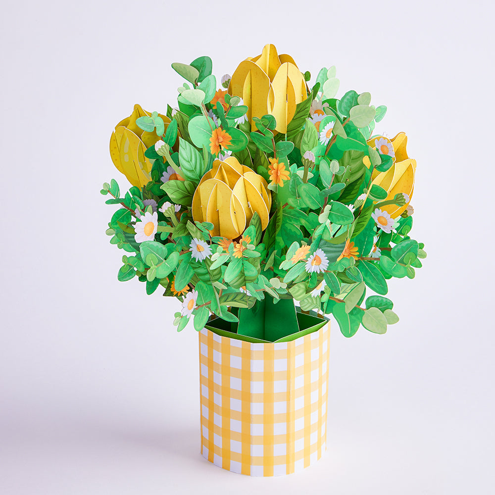 Lemon Pop-Up Flower Bouquet