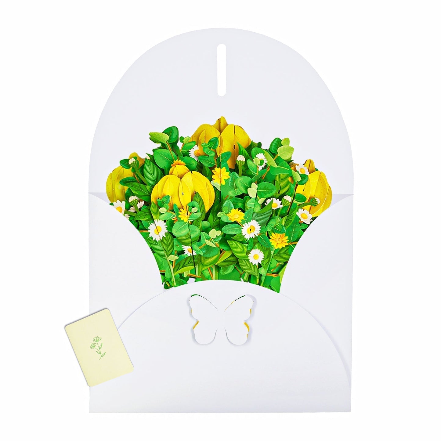 Lemon Pop-Up Flower Bouquet