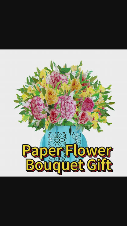 Paper Flower Bouquet Gift