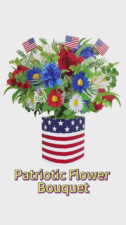 Patriotic Flower Bouquet