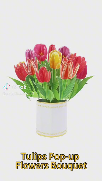 Tulips Flower Bouquet