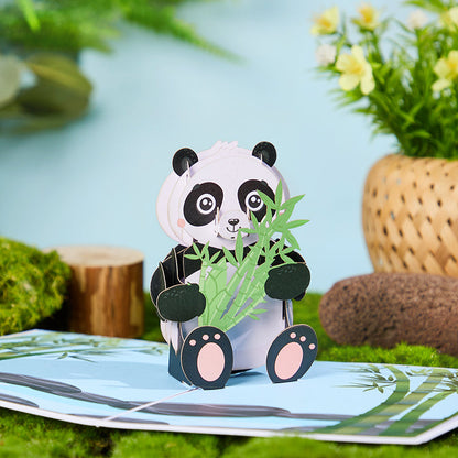 Panda Pop-up Card