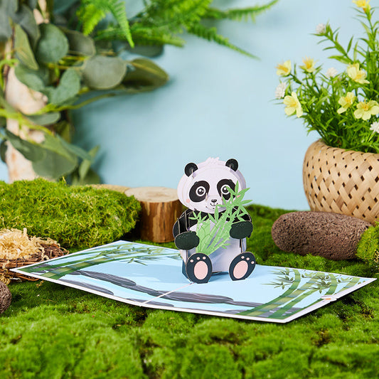 Panda Pop-up Card