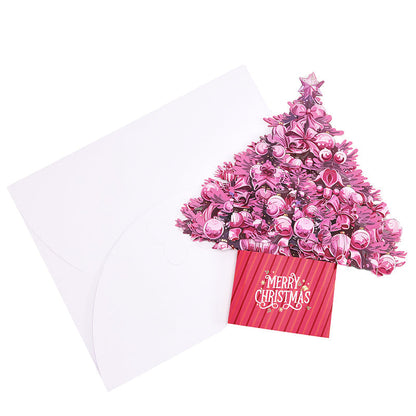 Pink pop up christmas tree