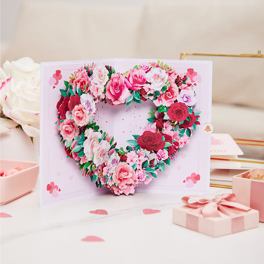 Rose Love Pop-Up Card