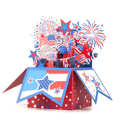 Patriotic Pop-Up Box Card