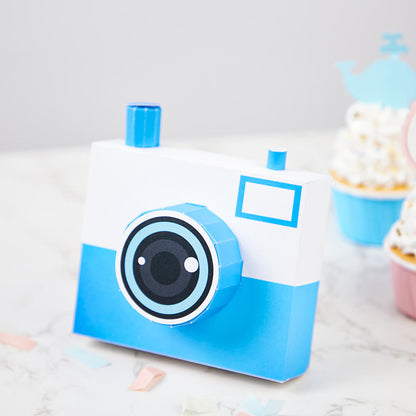 Custom Paper Photo Album Magic Spiral Cube Camera Box