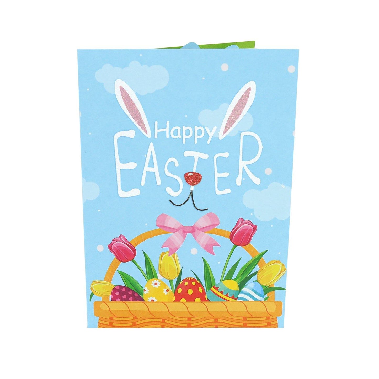 Bunny with Basket Pop-Up Card