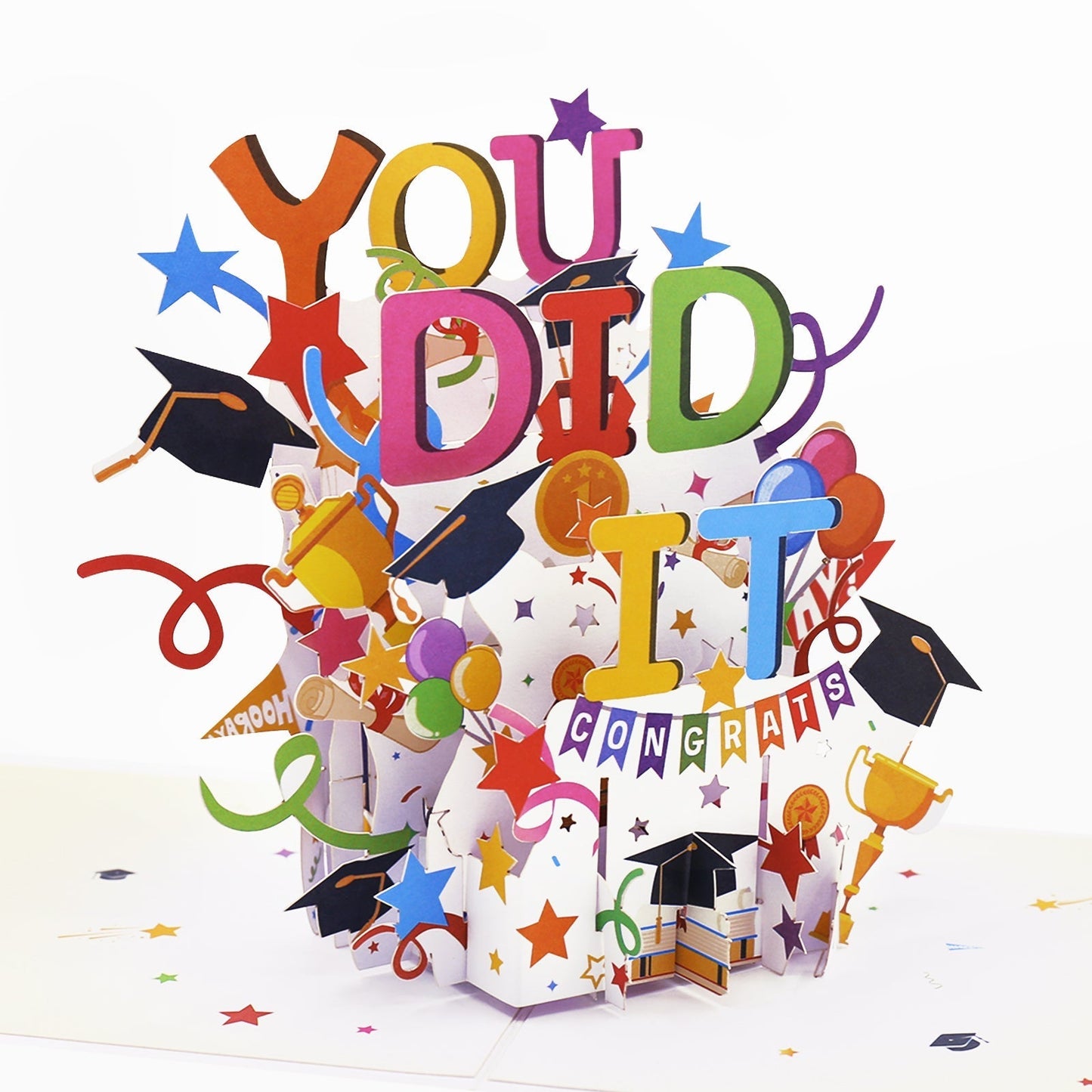 You Did It Graduation Pop-Up Card