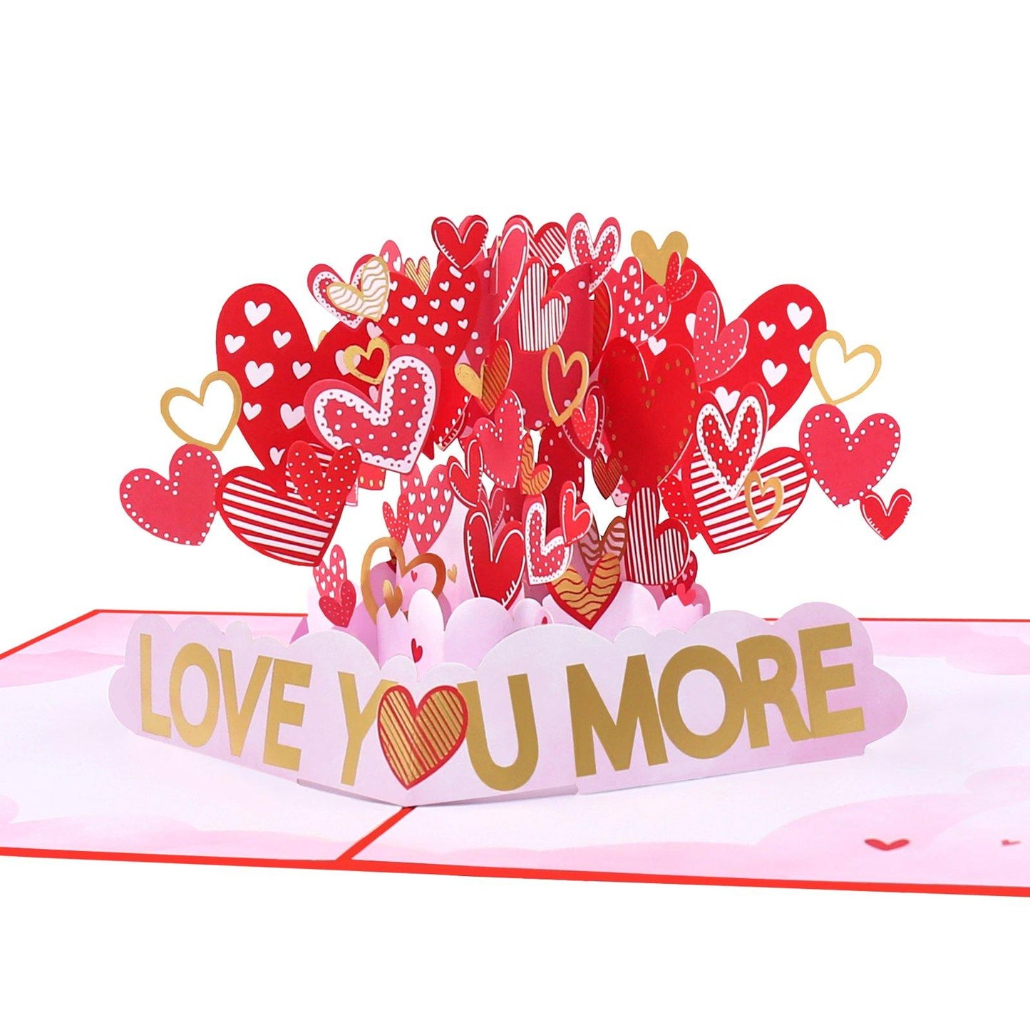 Love You More Pop-Up Card