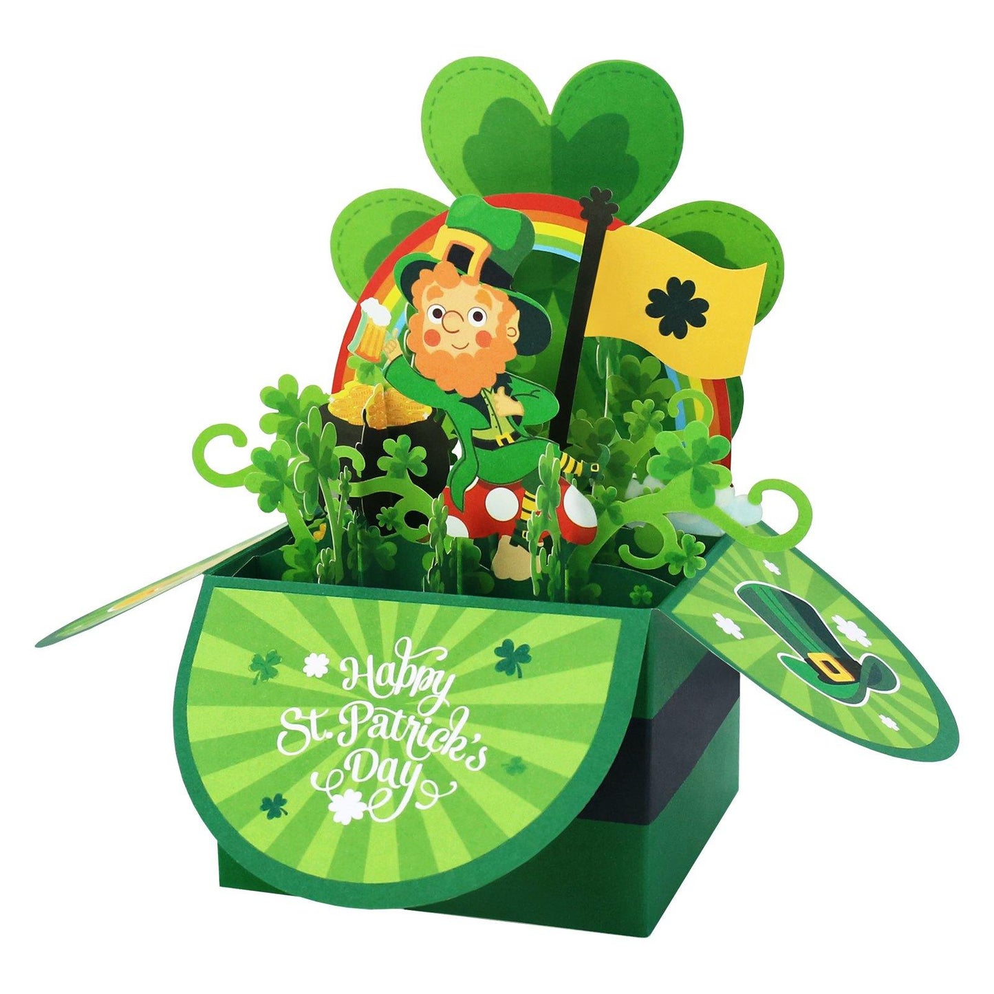 St. Patrick's Day Pop-Up Box Card