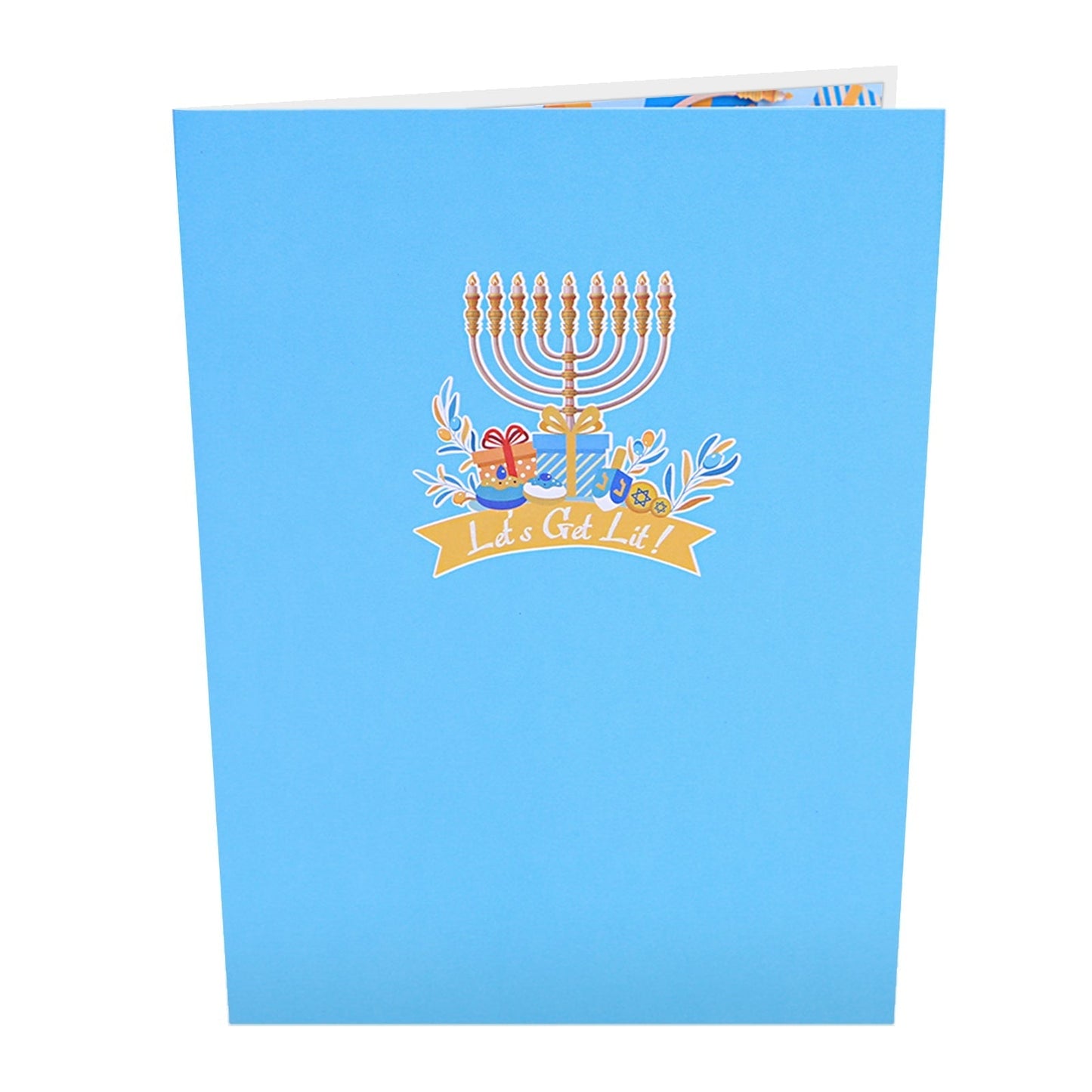 Happy Hanukkah Pop-Up Card