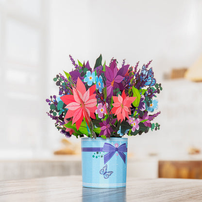 Holiday Pop-Up Flower Bouquet