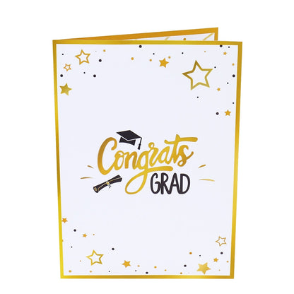 Congrats Graduation Pop-Up Card