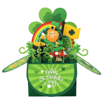 St. Patrick's Day Pop-Up Box Card