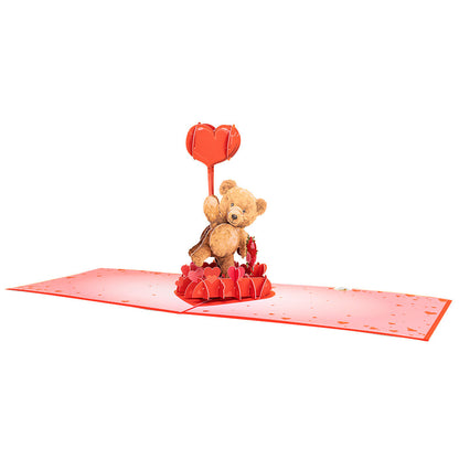 Love Bear From Heaven Pop-Up Card