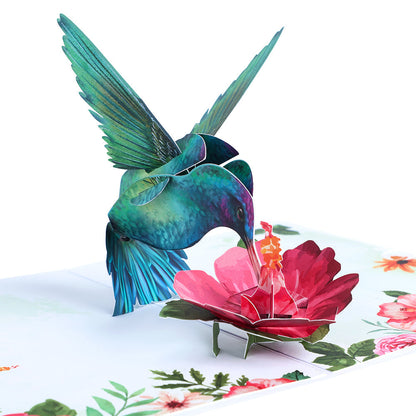 Hummingbird Pop-Up Card