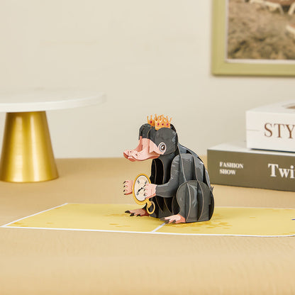 Niffler fantastic beasts Pop-Up Card