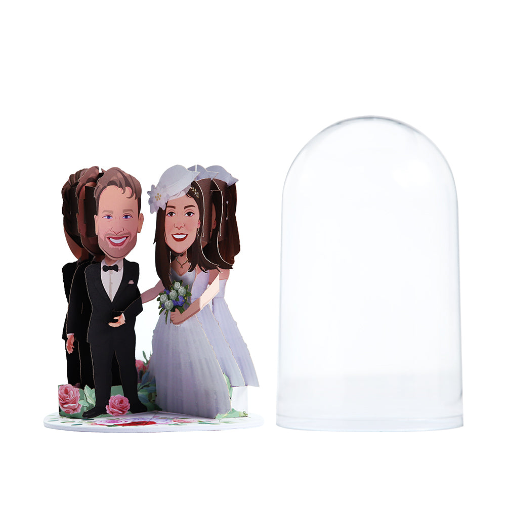 Custom Couples Wedding Pop-Up Gift