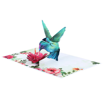 Hummingbird Pop-Up Card