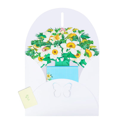 Daffodil Pop-up Flower Bouquet