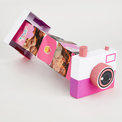 Custom Paper Photo Album Magic Spiral Cube Camera Box