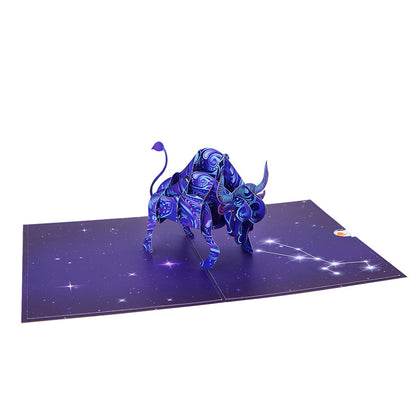 Taurus Pop-Up card