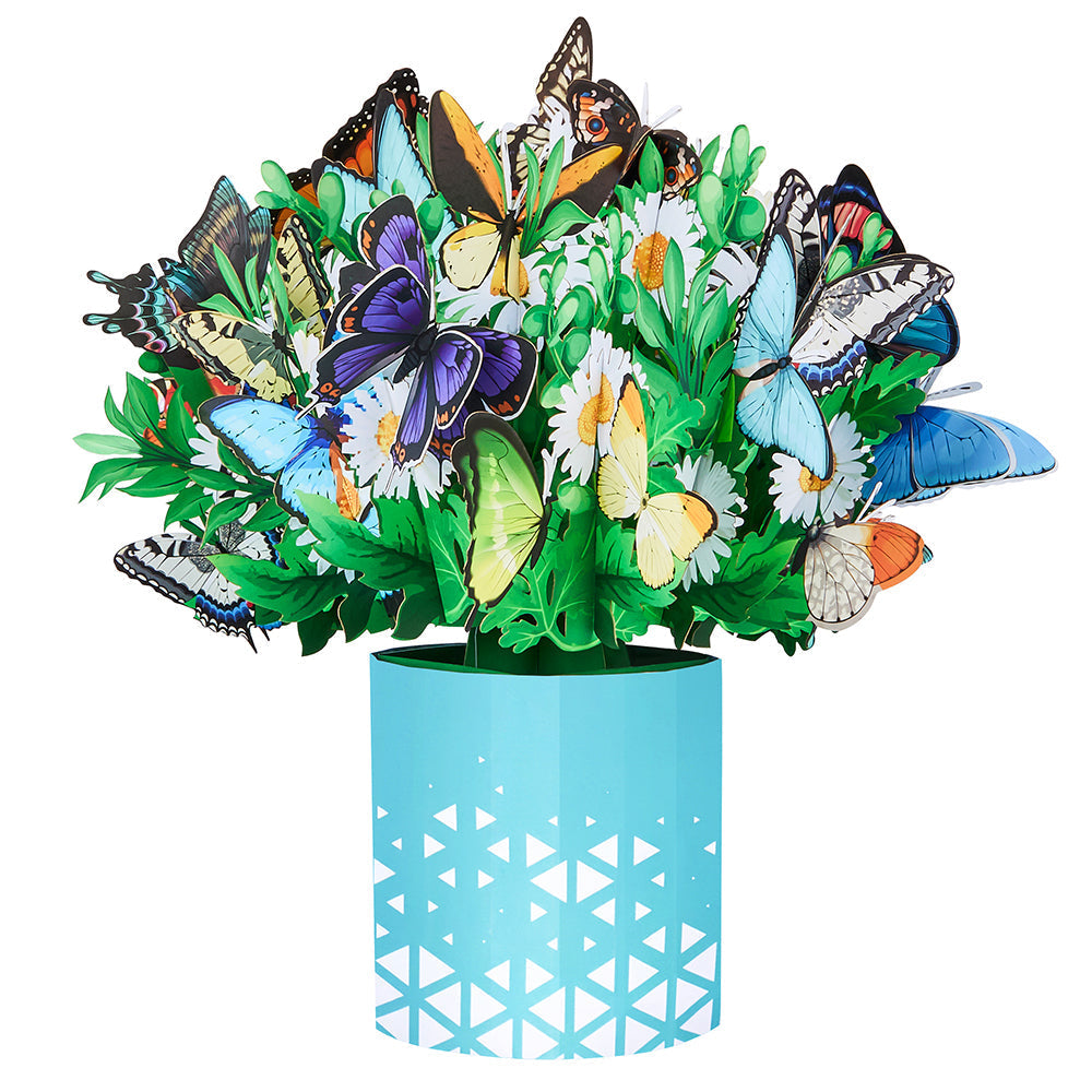 Butterfly Pop-Up Flower Bouquet