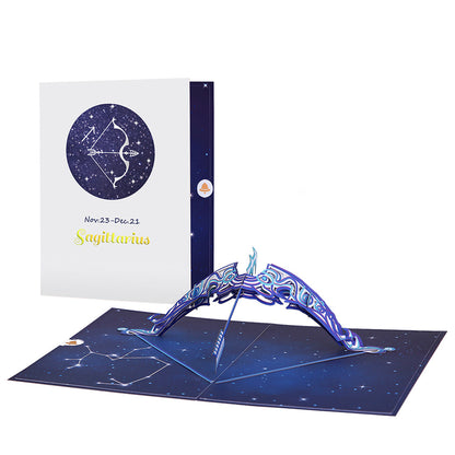 Sagittarius Pop-Up card