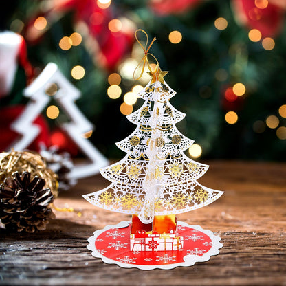 Christmas Tree Pop-Up Ornament