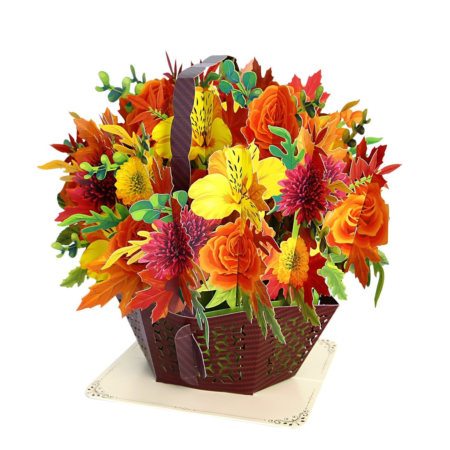 Fall Flower Basket