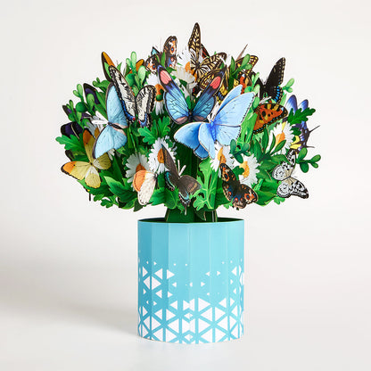 Butterfly Pop-Up Flower Bouquet