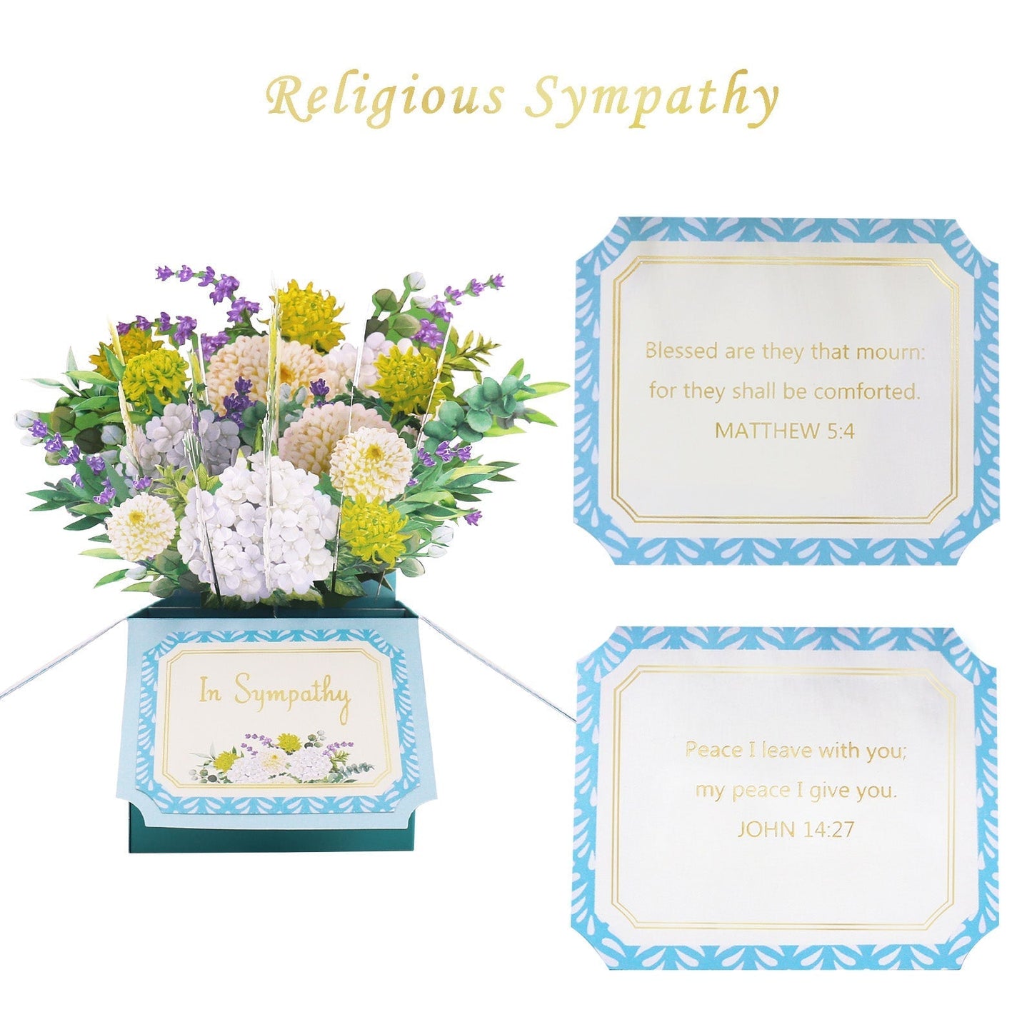 Religious Sympathy  Pop-Up Box Card