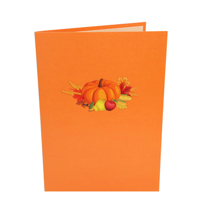 Pumpkin Basket Pop-Up Card