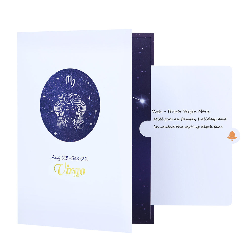 Virgo Pop-Up card