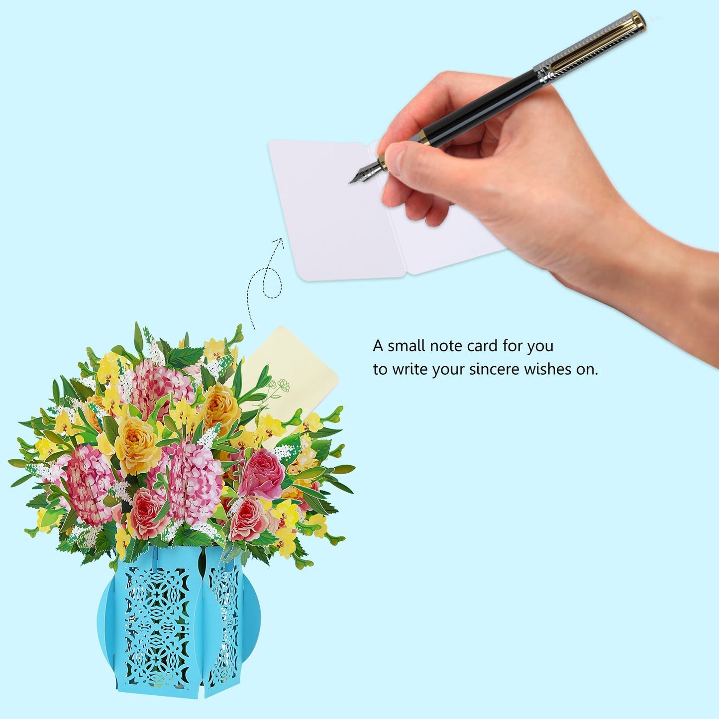 Paper Flower Bouquet Gift