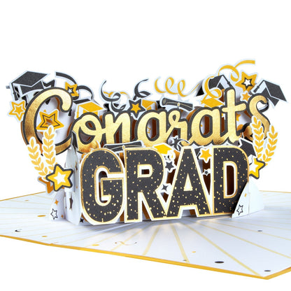 Congrats Graduation Pop-Up Card