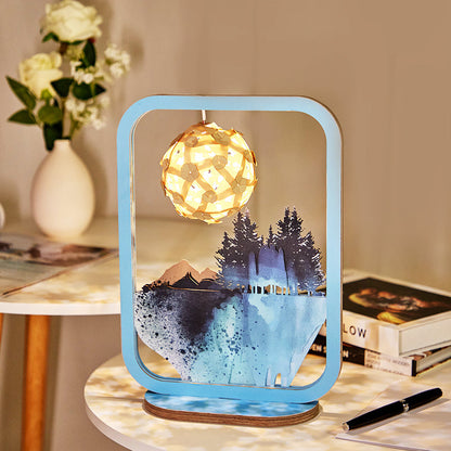 3d-paper-carving-lamp-blue-forest-3d-paper-carving-night-lights