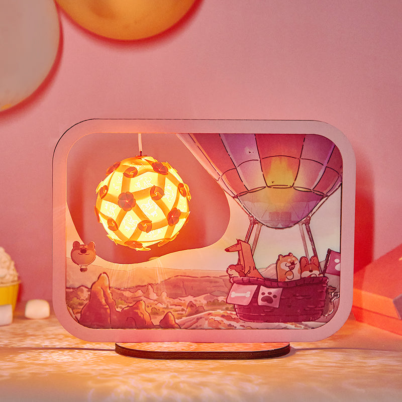 3d-paper-carving-lamp-corgi-hot-air-balloons-3d-paper-carving-night-lights