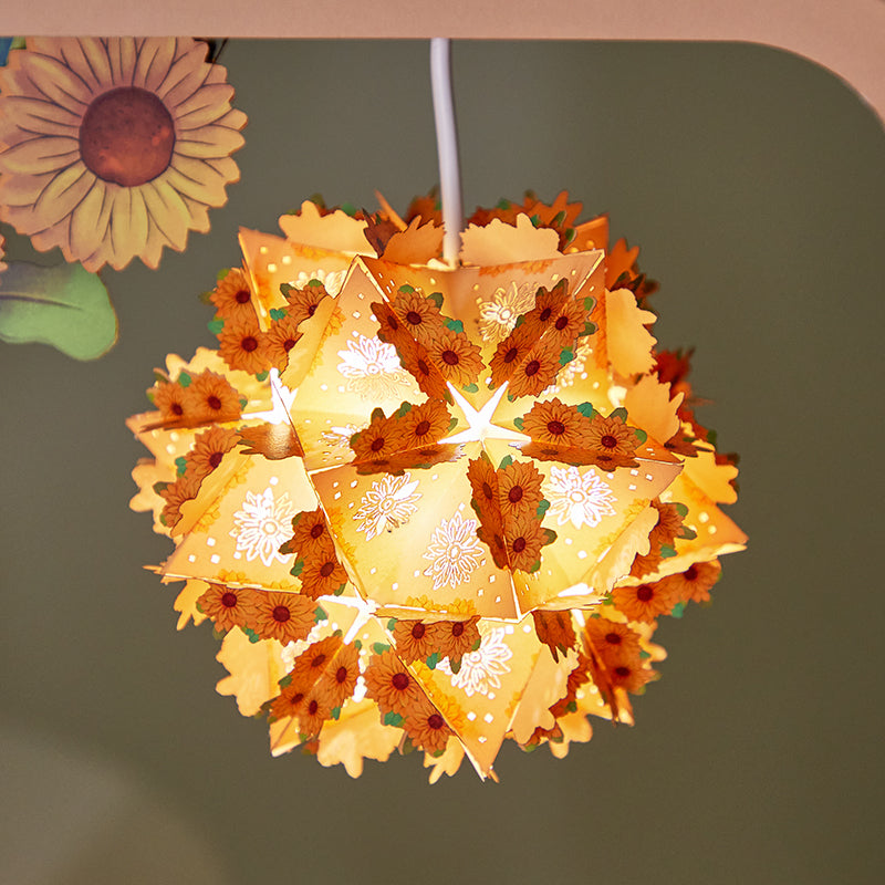 3d-paper-carving-lamp-sunflower-3d-paper-carving-night-lights