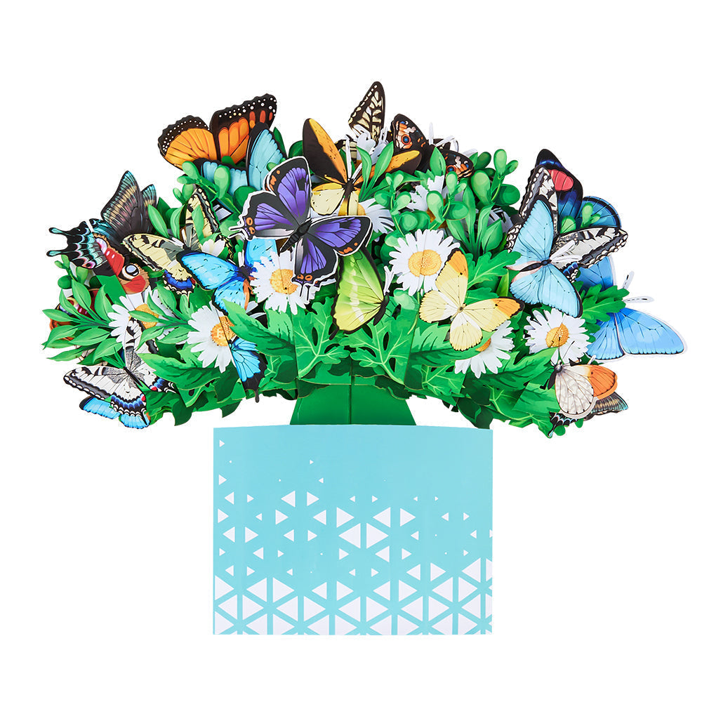 Butterfly Pop-Up Flower Bouquet