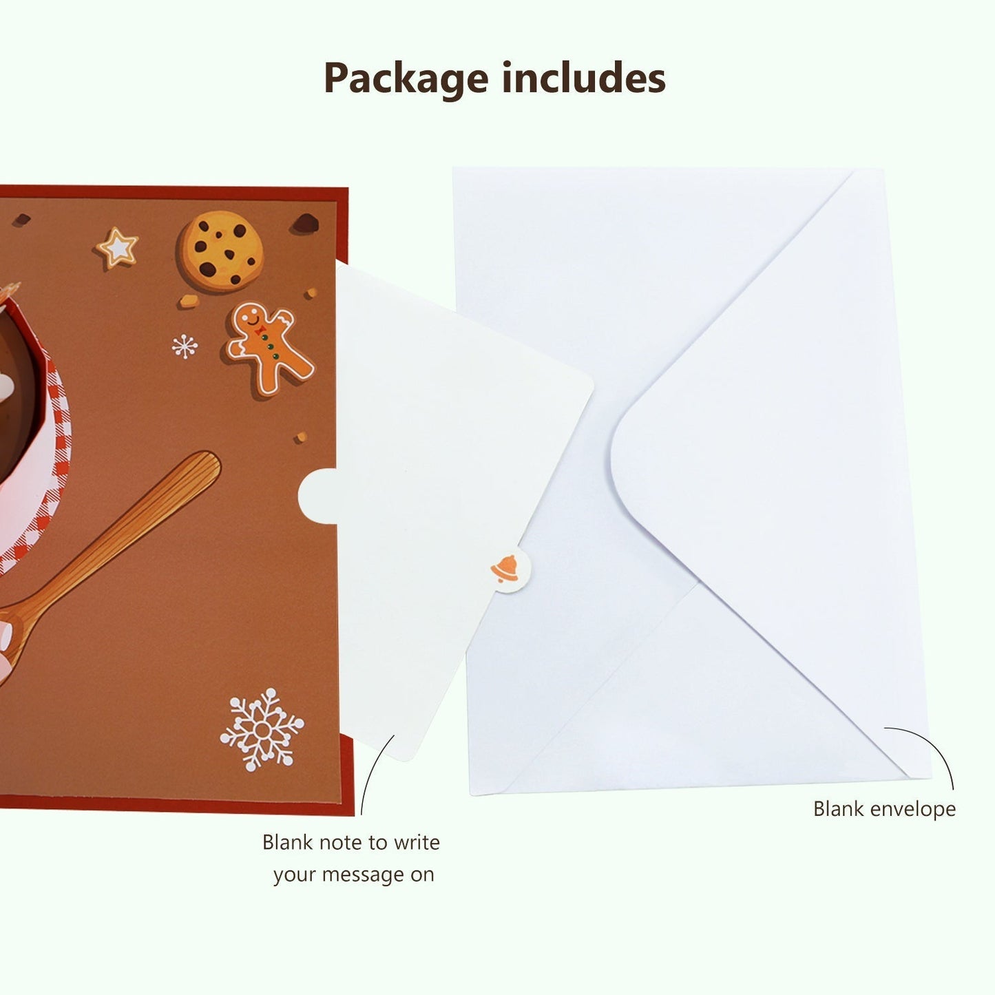 Hot Cocoa & Gingerbread Pop-Up Card