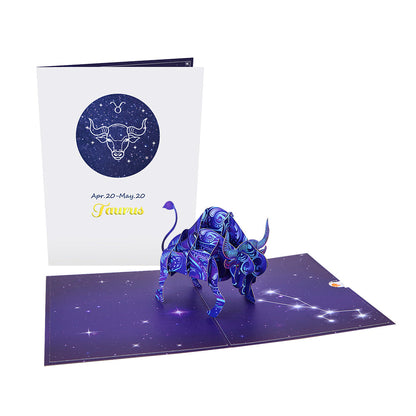 Taurus Pop-Up card