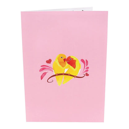 Love Birds Pop-Up Card