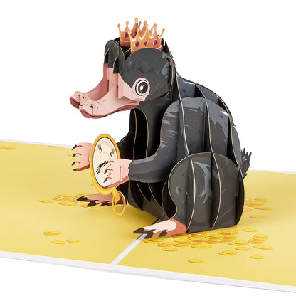 Niffler fantastic beasts Pop-Up Card