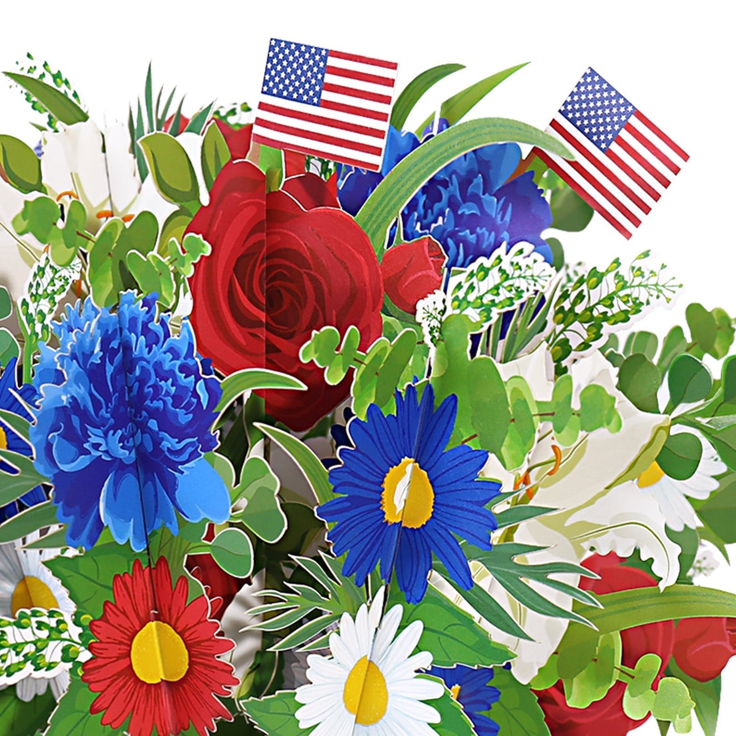 Patriotic Flower Bouquet