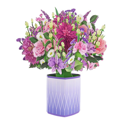 Purple Extravagance Flower Bouquet