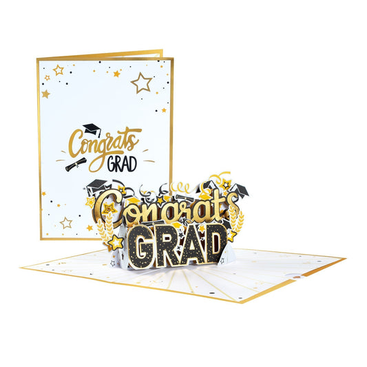 Congrats Graduation Pop-Up Card